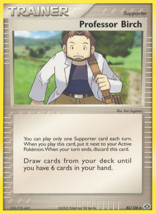 Professor Birch (82/106) [EX: Emerald] | Tabernacle Games