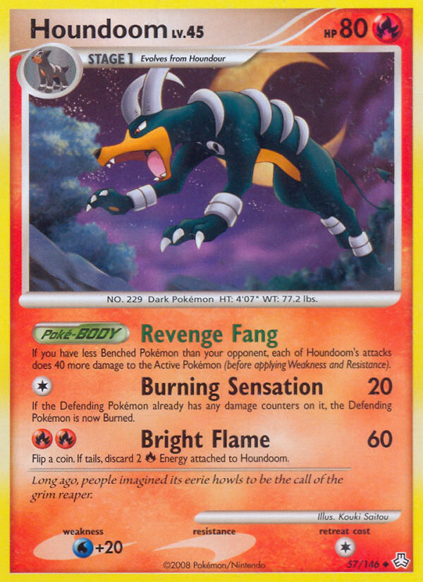 Houndoom (57/146) [Diamond & Pearl: Legends Awakened] | Tabernacle Games