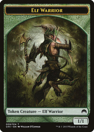 Elf Warrior Token [Magic Origins Tokens] | Tabernacle Games