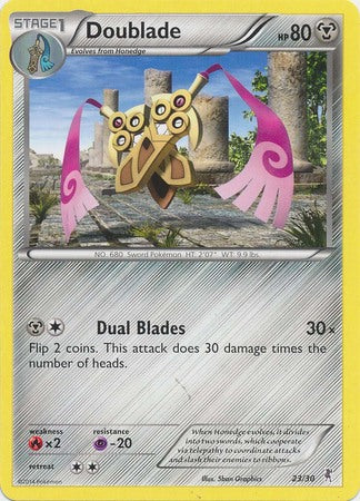 Doublade (23/30) [XY: Trainer Kit 1 - Bisharp] | Tabernacle Games