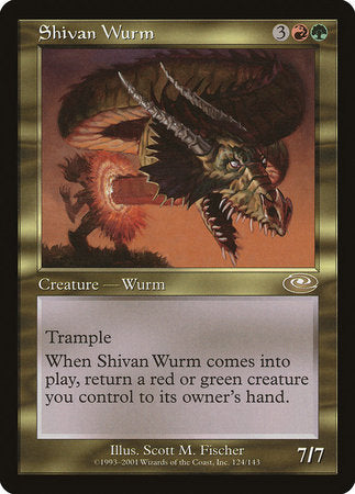 Shivan Wurm [Planeshift] | Tabernacle Games