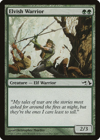 Elvish Warrior [Duel Decks: Elves vs. Goblins] | Tabernacle Games