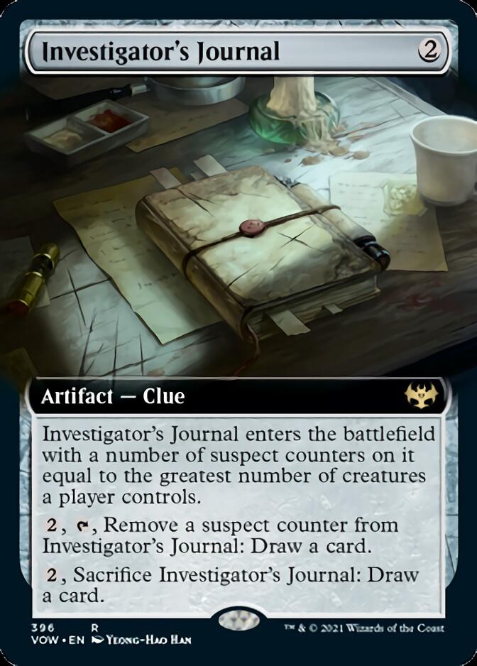 Investigator's Journal (Extended) [Innistrad: Crimson Vow] | Tabernacle Games