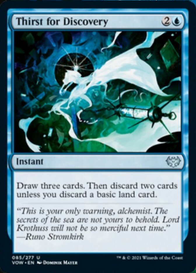Thirst for Discovery [Innistrad: Crimson Vow] | Tabernacle Games