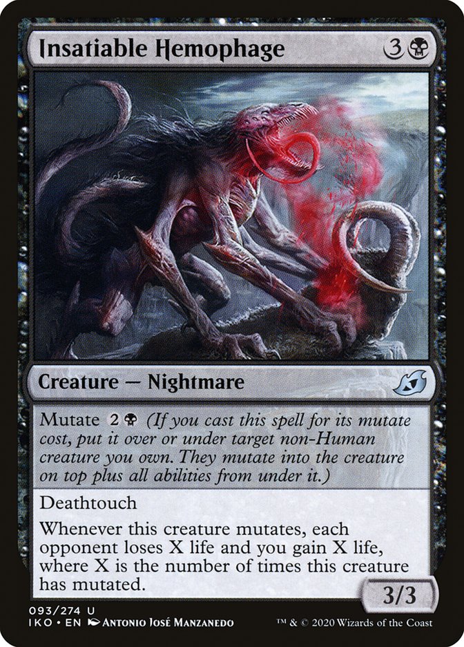 Insatiable Hemophage [Ikoria: Lair of Behemoths] | Tabernacle Games