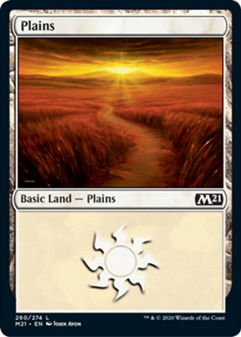 Plains [Core Set 2021] | Tabernacle Games