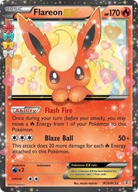 Flareon EX (RC6/RC32) [Generations: Radiant Collection] | Tabernacle Games