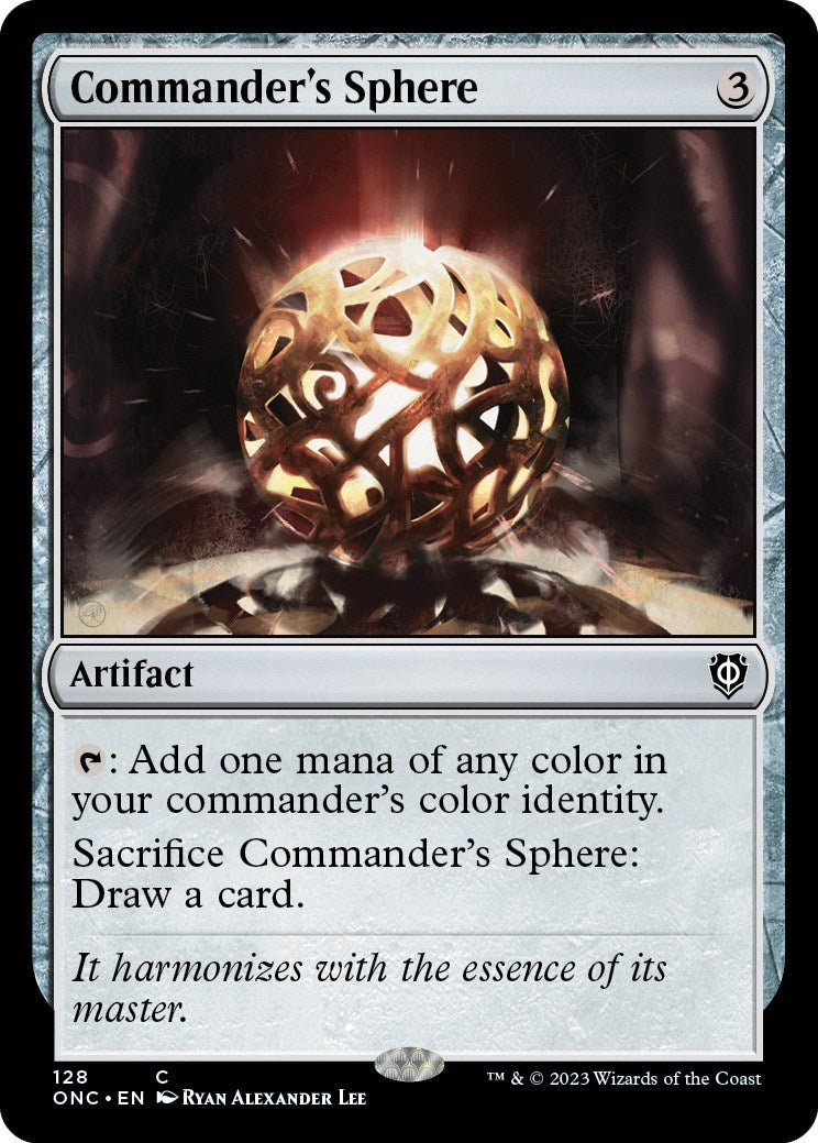 Commander's Sphere [Phyrexia: All Will Be One Commander] | Tabernacle Games