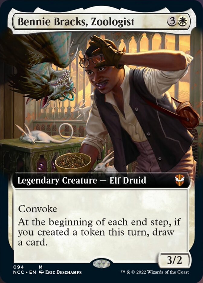 Bennie Bracks, Zoologist (Extended Art) [Streets of New Capenna Commander] | Tabernacle Games