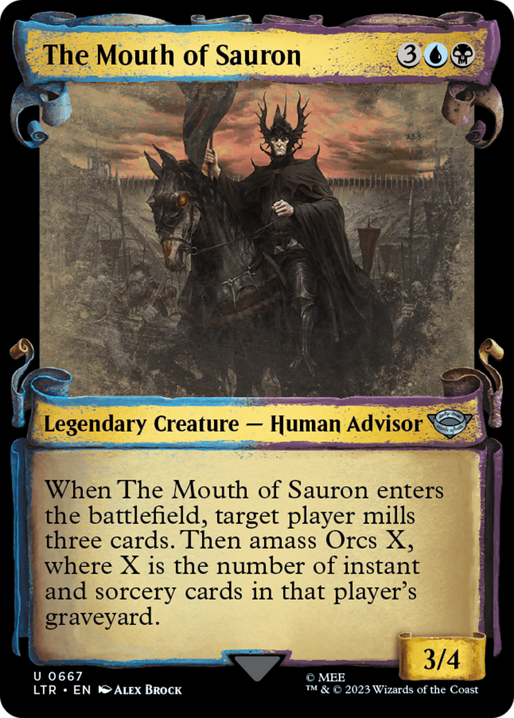 The Mouth of Sauron [The Lord of the Rings: Tales of Middle-Earth Showcase Scrolls] | Tabernacle Games