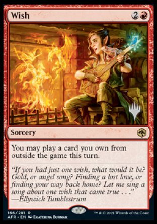 Wish (Promo Pack) [Dungeons & Dragons: Adventures in the Forgotten Realms Promos] | Tabernacle Games