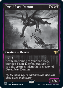 Dreadfeast Demon [Innistrad: Double Feature] | Tabernacle Games