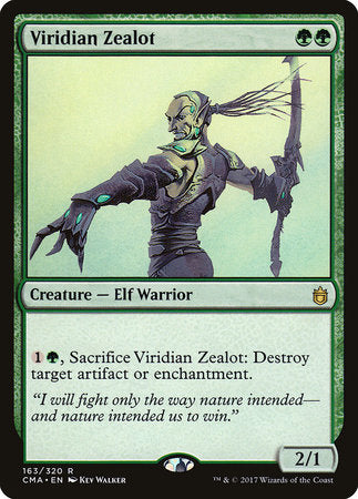 Viridian Zealot [Commander Anthology] | Tabernacle Games