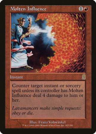 Molten Influence [Odyssey] | Tabernacle Games