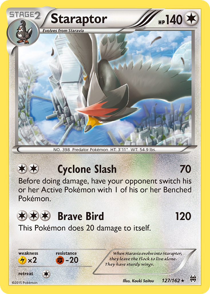 Staraptor (127/162) [XY: BREAKthrough] | Tabernacle Games