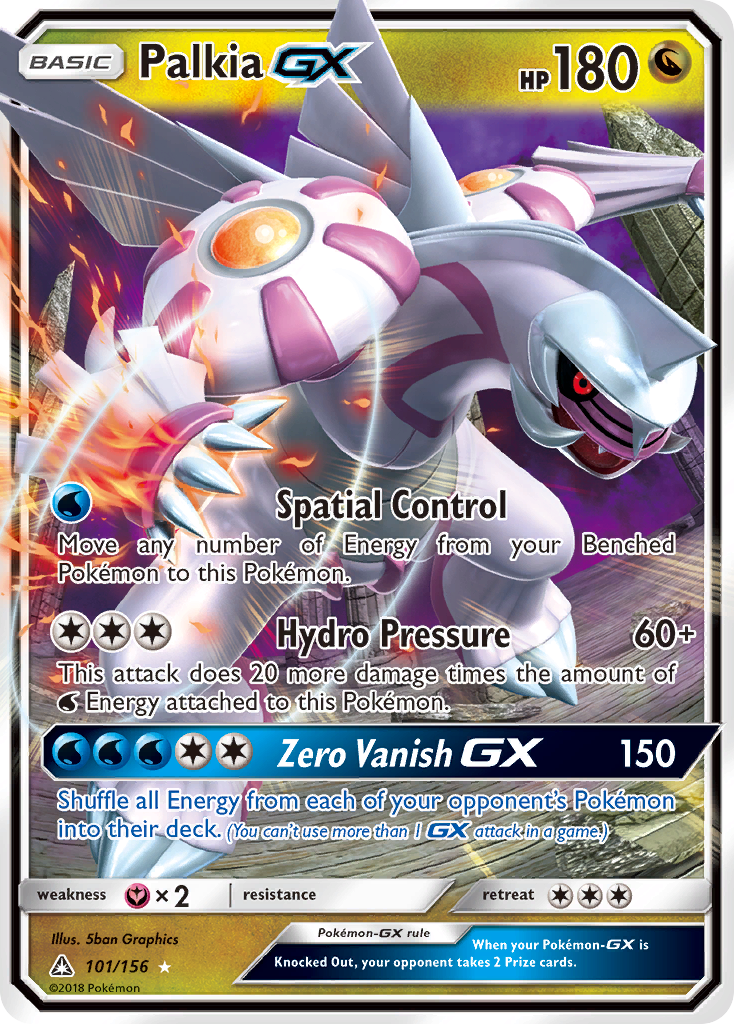 Palkia GX (101/156) [Sun & Moon: Ultra Prism] | Tabernacle Games