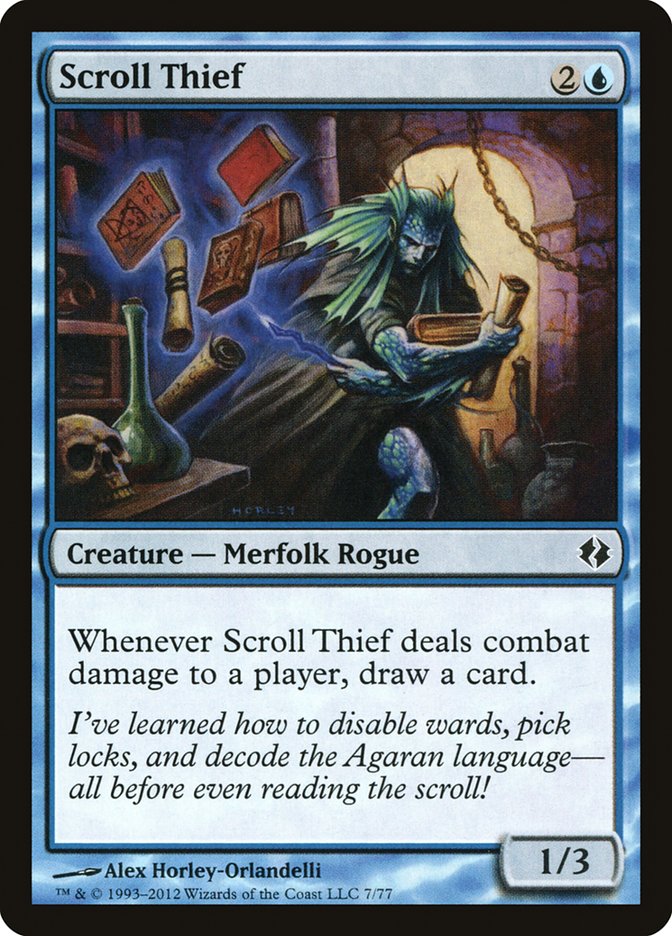 Scroll Thief [Duel Decks: Venser vs. Koth] | Tabernacle Games