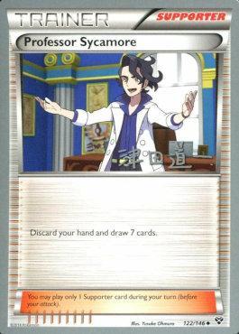 Professor Sycamore (122/146) (Crazy Punch - Michikazu Tsuda) [World Championships 2014] | Tabernacle Games