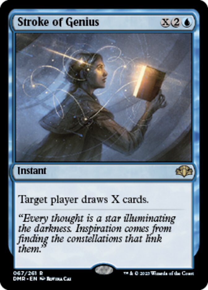 Stroke of Genius [Dominaria Remastered] | Tabernacle Games