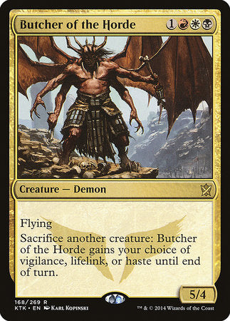 Butcher of the Horde [Khans of Tarkir] | Tabernacle Games