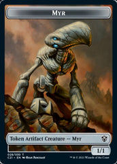 Myr // Treasure Token [Commander 2021 Tokens] | Tabernacle Games