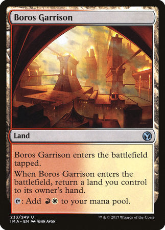 Boros Garrison [Iconic Masters] | Tabernacle Games