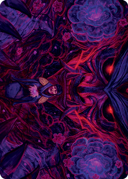 Reckoner Shakedown Art Card [Kamigawa: Neon Dynasty Art Series] | Tabernacle Games