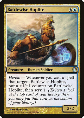 Battlewise Hoplite [Theros] | Tabernacle Games