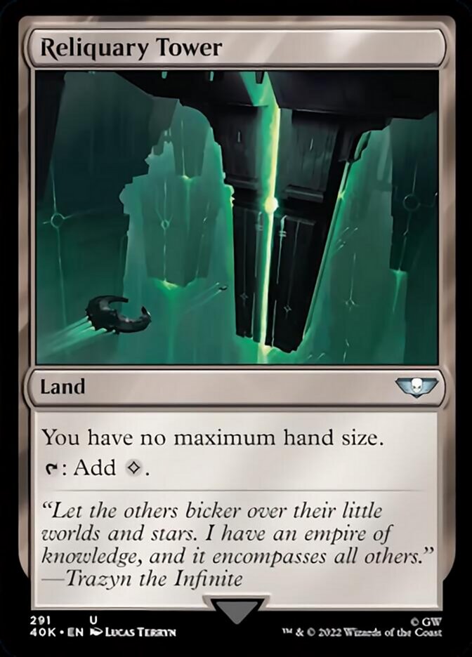 Reliquary Tower (Surge Foil) [Universes Beyond: Warhammer 40,000] | Tabernacle Games