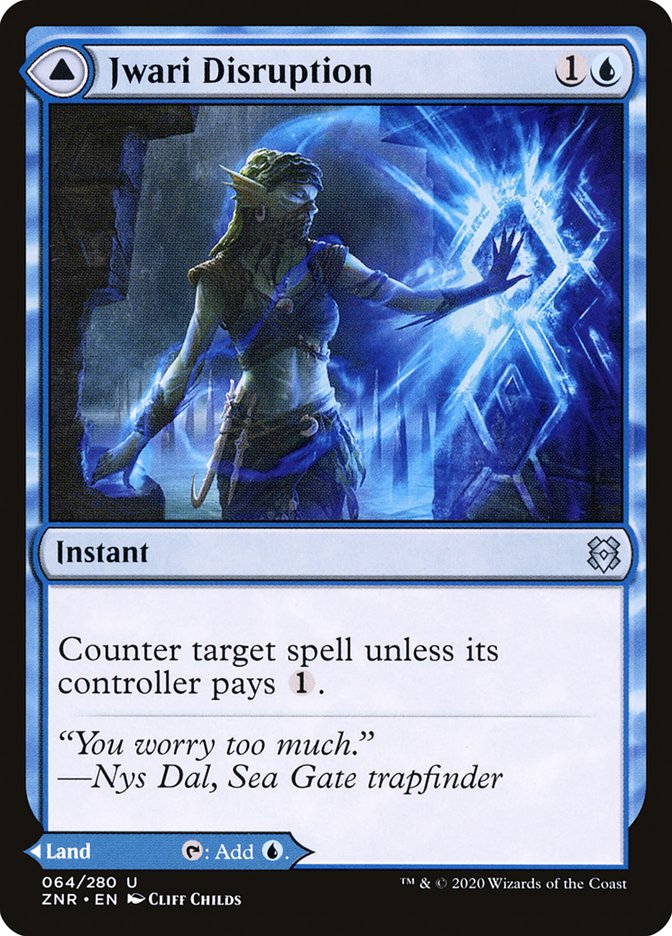 Jwari Disruption // Jwari Ruins [Zendikar Rising] | Tabernacle Games