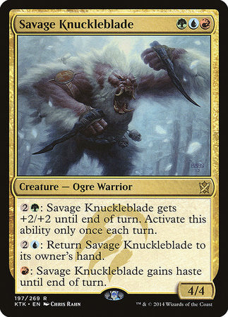 Savage Knuckleblade [Khans of Tarkir] | Tabernacle Games