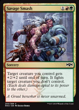 Savage Smash [Ravnica Allegiance] | Tabernacle Games