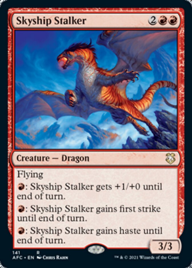 Skyship Stalker [Dungeons & Dragons: Adventures in the Forgotten Realms Commander] | Tabernacle Games