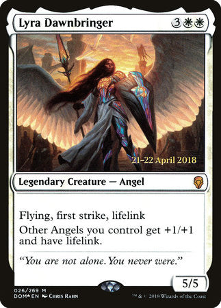 Lyra Dawnbringer [Dominaria Promos] | Tabernacle Games