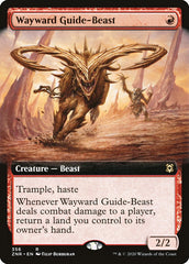 Wayward Guide-Beast (Extended Art) [Zendikar Rising] | Tabernacle Games