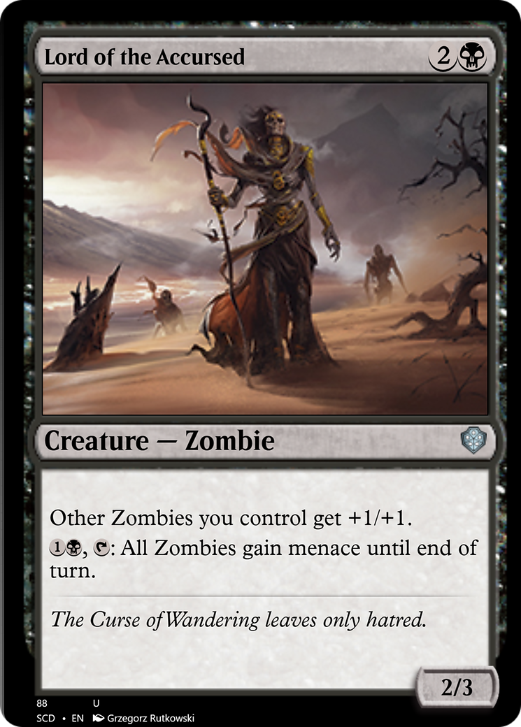 Lord of the Accursed [Starter Commander Decks] | Tabernacle Games