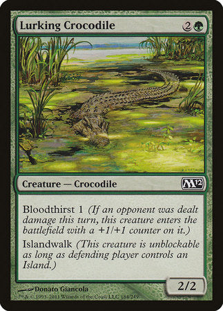 Lurking Crocodile [Magic 2012] | Tabernacle Games