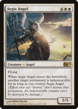 Aegis Angel [Magic 2012] | Tabernacle Games