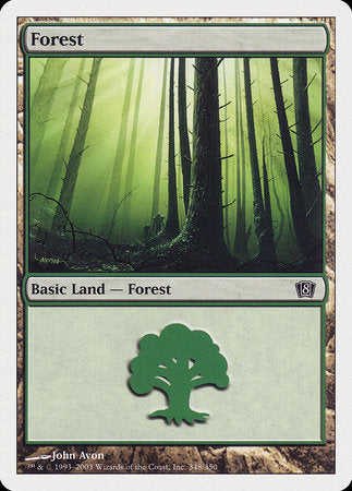 Forest (348) [Eighth Edition] | Tabernacle Games