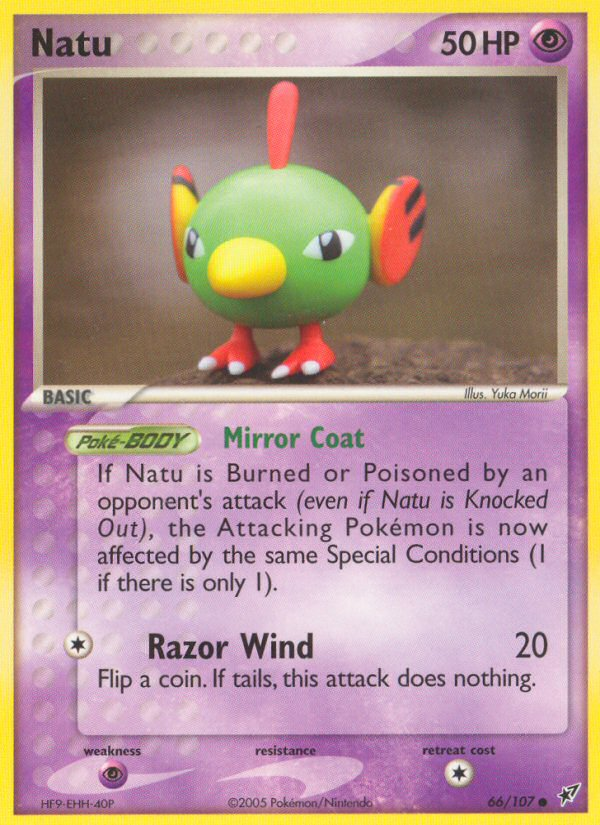 Natu (66/107) [EX: Deoxys] | Tabernacle Games