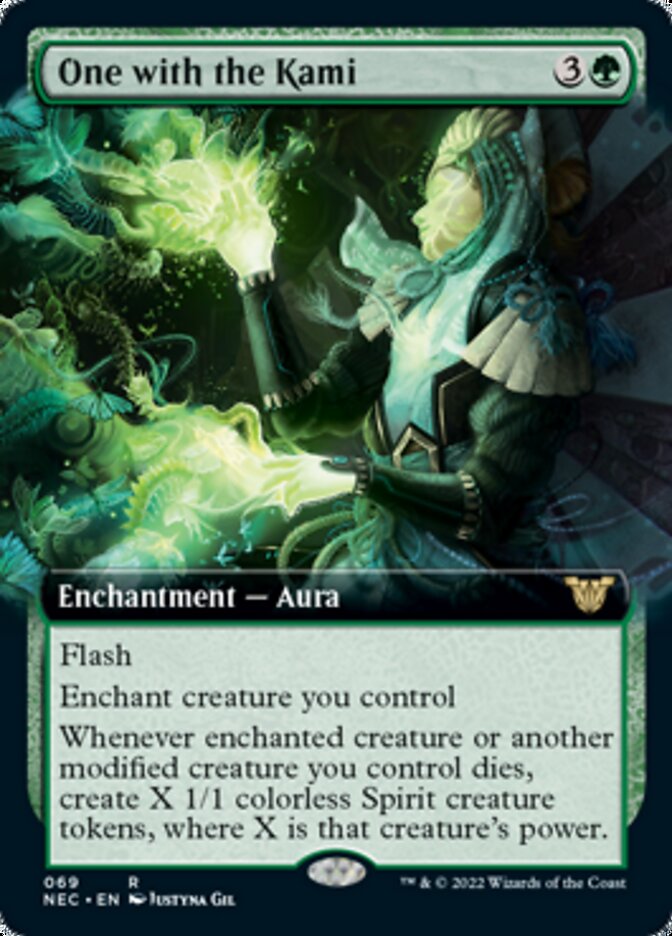 One with the Kami (Extended) [Kamigawa: Neon Dynasty Commander] | Tabernacle Games