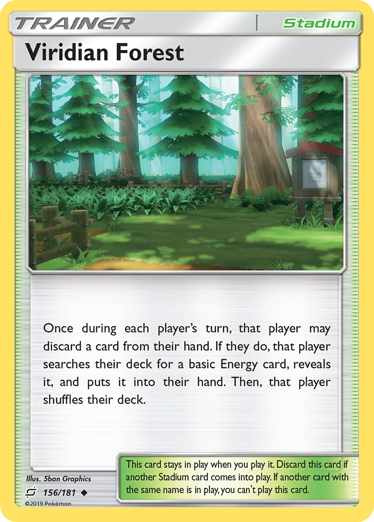 Viridian Forest (156/181) [Sun & Moon: Team Up] | Tabernacle Games