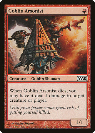 Goblin Arsonist [Magic 2013] | Tabernacle Games