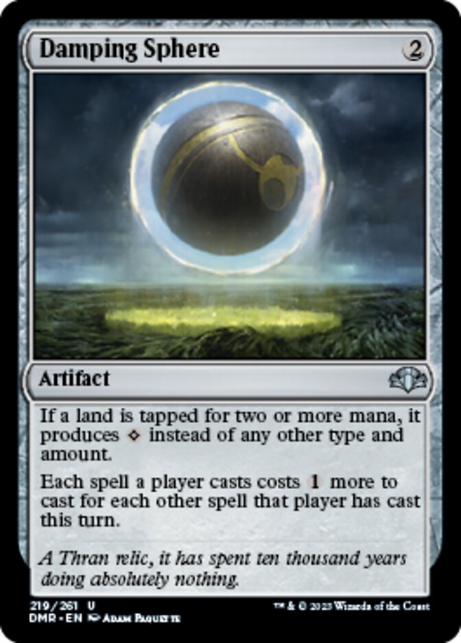 Damping Sphere [Dominaria Remastered] | Tabernacle Games