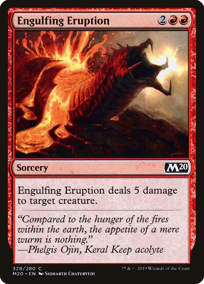 Engulfing Eruption [Core Set 2020] | Tabernacle Games