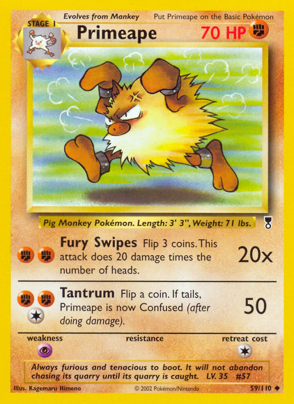 Primeape (59/110) [Legendary Collection] | Tabernacle Games