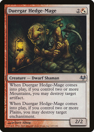 Duergar Hedge-Mage [Eventide] | Tabernacle Games