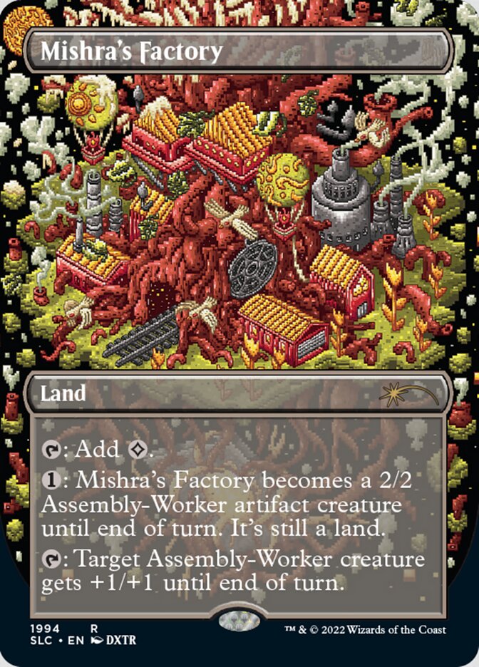Mishra's Factory (Borderless) [Secret Lair 30th Anniversary Countdown Kit] | Tabernacle Games