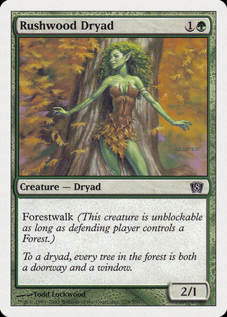 Rushwood Dryad [Eighth Edition] | Tabernacle Games
