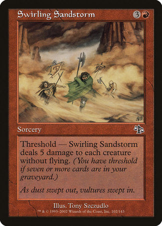 Swirling Sandstorm [Judgment] | Tabernacle Games